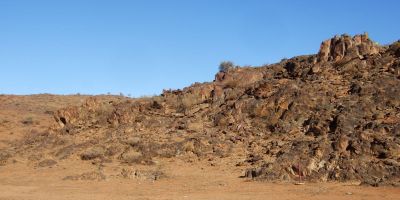 Rocky outcrop near Broken Hill
